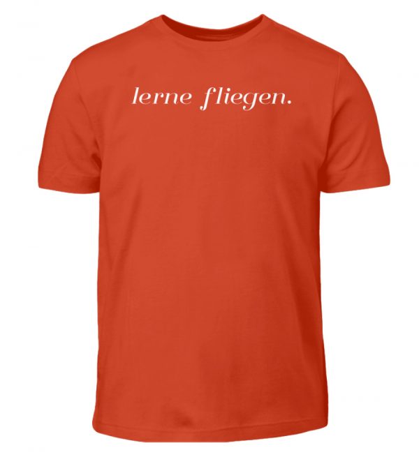 IL T-Shirt "lerne fliegen." - Kinder T-Shirt-1236