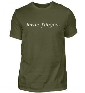 IL T-Shirt "lerne fliegen". - Herren Shirt-1109