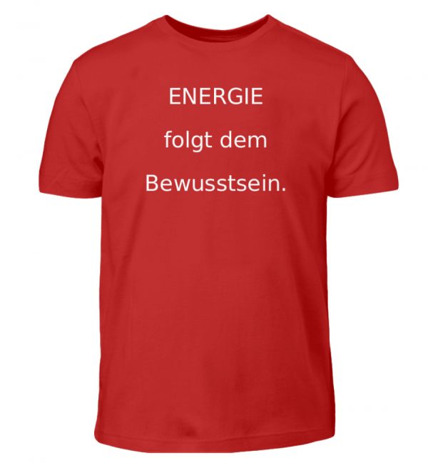 IL T-Shirt "Energie Bewusstsein." - Kinder T-Shirt-4