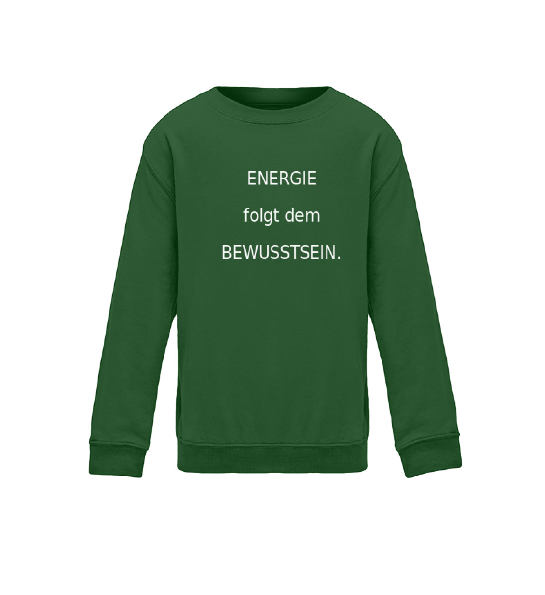Kinder Sweater-Energie folgt d. Bewusstsein.