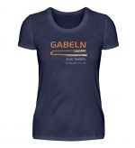 Gabeln statt Nadeln - T-Shirt Damen - Damenshirt-198